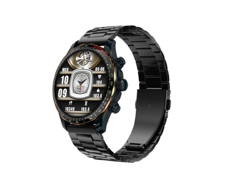 SHAH ARPAN Y99 Bluetooth Sangre Oxígeno Reloj Inteligente Música Llamada Azul Oscuro Acero Phnom Penh