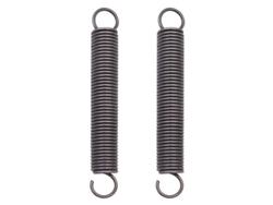 Muelle De Acero Inoxidable Con Extensión De Compresión De Doble Gancho 2x18x150mm - 2 Piezas