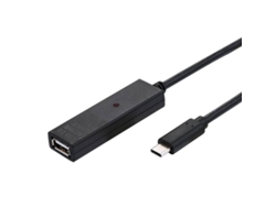 Cable VALUE (USB-C y USB-A - 15m - Negro)