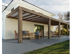 Pérgola CANOPIA Helsinki 3X10 Pérgola de madera de cedro