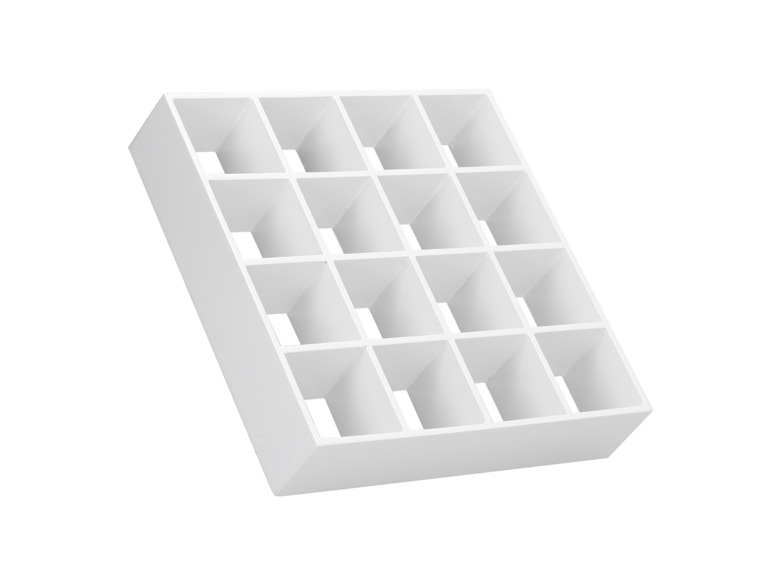 Estante Expositor Con 16 Rejillas De Madera En Miniatura Para Casa De Muñecas - Blanco