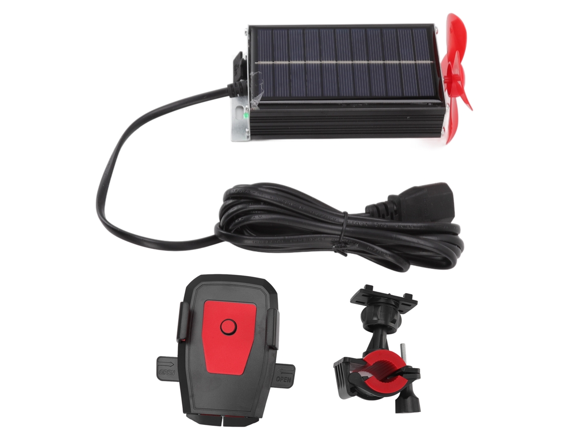 Extensor De Autonomía Para Vehículos Eléctricos, Alimentado Por Energía Solar Y Eólica, Doble Salida Usb De 12v-125v.
