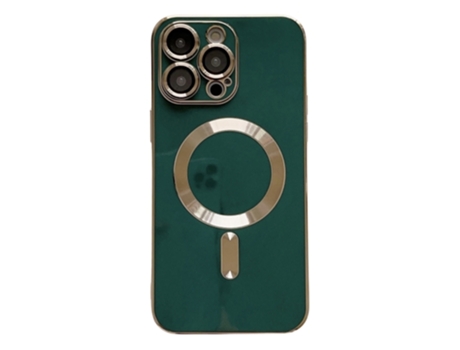 Lente para Telefono Mobile Phone Cases Magsafe Plating With para iPhone 14 Pro Max Piel Sintética