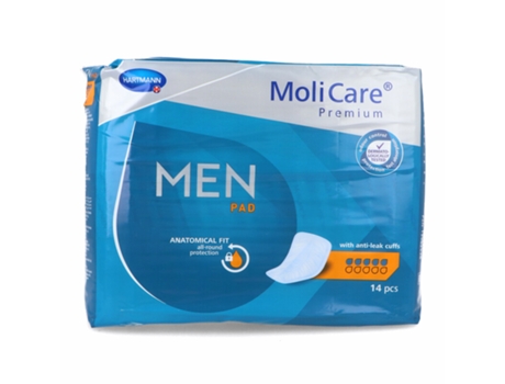 Apósitos para Incontinencia HARTMANN Molicare Premium Men Pad 5 Drops