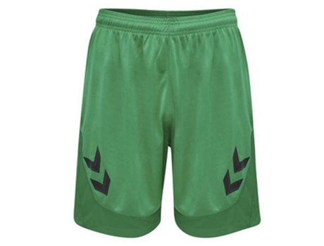 Pantalones para Hombre HUMMEL Lead Poly Verde para Fútbol (140 cm)