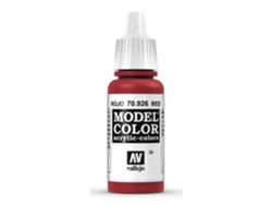 Pintura Acrílica Mate 17 Ml ACRYLICOS VALLEJO 926 Rojo