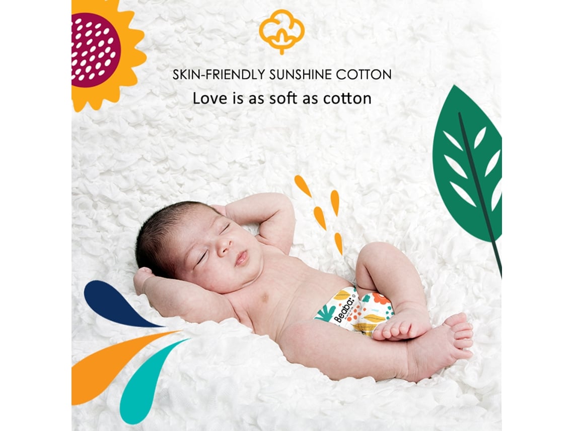 Pañal Desechable Beaba Talla 4 (9-14 Kg) Ultrafino Suave Transpirable A Prueba De Fugas 1 Unidad