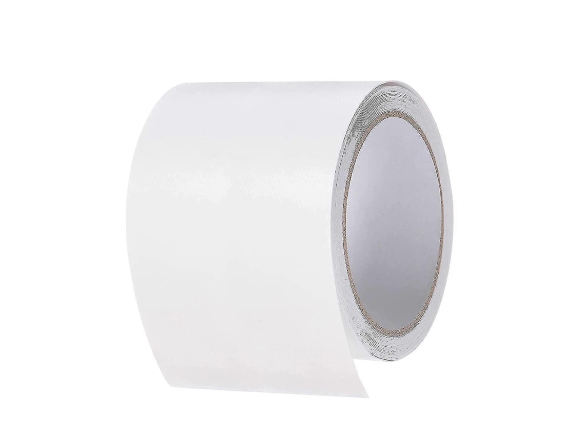Cinta Reparadora De Lona Impermeable Universal 8x500cm Para Carpa, Toldo De Rv, Invernadero Y Reparaciones Variadas Blanco