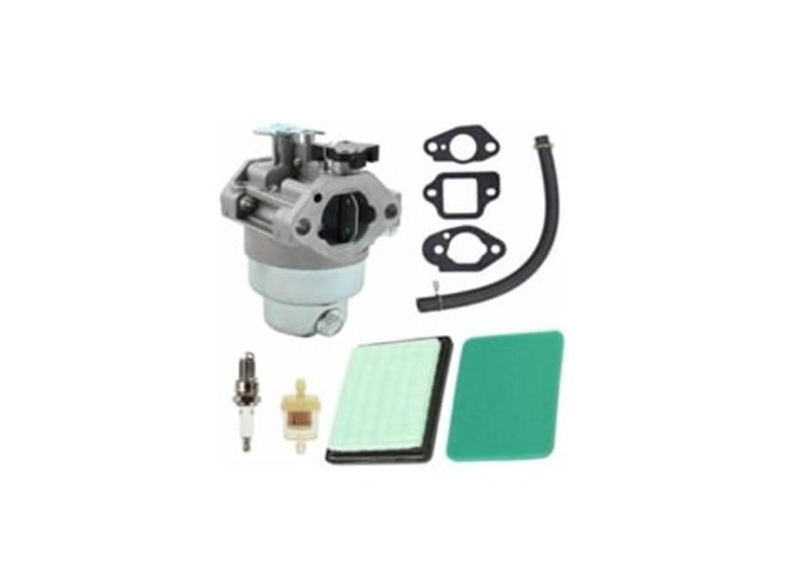 Kit de carburador Honda para motores GCV160 Lawn Panoona (carburador, juntas, filtro de aire, línea de combustible)