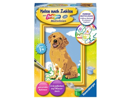 Kit de molde y pintura para niños RAVENSBURGER 28511 (7 anos)