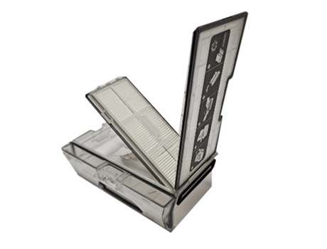 Caja de polvo para aspiradora Roborock S7 S7Maxv T7S T7S Plus, piezas robóticas, caja de cubo de basura con accesorios de filtro