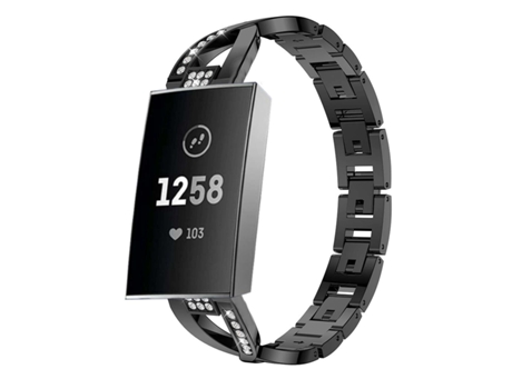 Correa para Fitbit by Google Charge 3 Negro