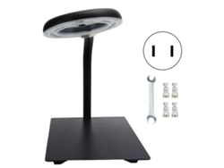 2026-luz Lupa De Escritorio 40led Base Metal 15x Flexible Para Grabado Lectura 110-220v Plug Us