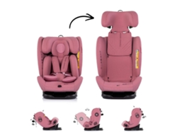 Silla De Coche Techno Igrow I-size 40-150 Cm Isofix 360° De Chipolino - Powder Pink