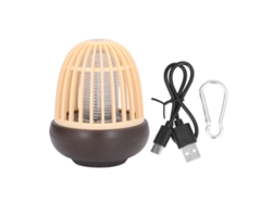 Repelente de mosquitos eléctrico portátil USB, luz decorativa para exteriores, interiores y viajes.
