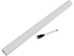 Adhesivo De Pared Borrable De 45 X 200 Cm Con Pizarra Blanca Y Rotulador Incluidos.