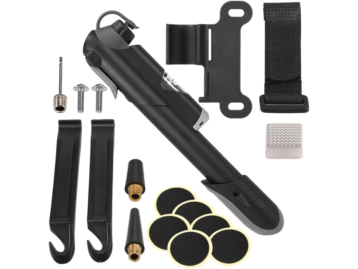 Kit De Bomba Bicicleta Harilla Fácil Instalación, Compresor Aire, Manual Para Inflar Bicicletas