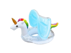 Flotador infantil con cubierta solar CZHHMART