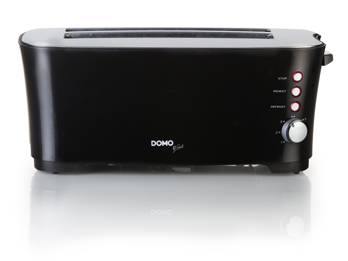 Domo Do961T Tostadora 4 Rebanadas 1350 W Negro