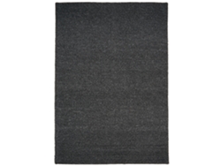 Consilio Concept Alfombra Wooly De Lana, Hecha A Mano, Natural Y Vegana, 200x290 Cm, Antracite