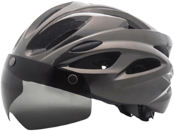 Casco De Ciclismo Harilla Con Visera Extraíble Para Adultos, Circunferencia Cabeza Ajustable, Bicicleta