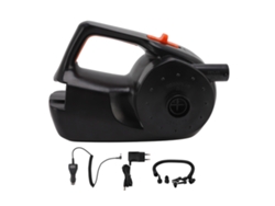Bomba de aire eléctrica de 80 W con cargador de 12 V para bote inflable