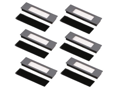 Juego de esponjas de filtros de 6 piezas para Ecovacs Deebot Ozmo 920 950 piezas de aspiradora