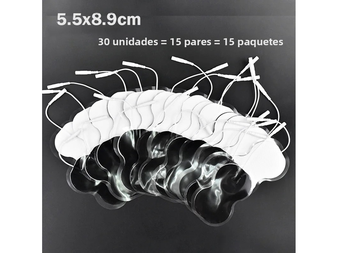 Adhesivo en gel para electrodos TENS/EMS MDUG (30 unidades, 5,5 x 8,9 cm)