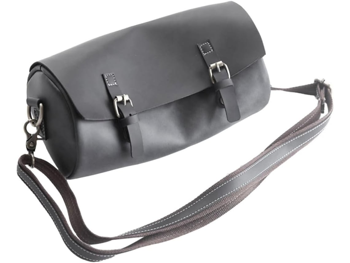 1 Bolso De Hombro Retro Para Hombre, Ajustable, De Piel Sintética, Bolso Vintage Para Viajes Y Uso Diario.