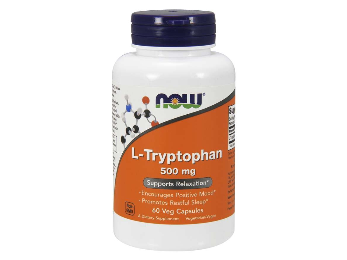 NOW FOODS L-Tryptophan 500 Mg 120 Unidades