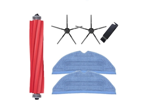 6 piezas de filtro Hepa de alta calidad para Xiaomi Roborock T7S T7Plus T7Splus S7 paño de fregado repuestos
