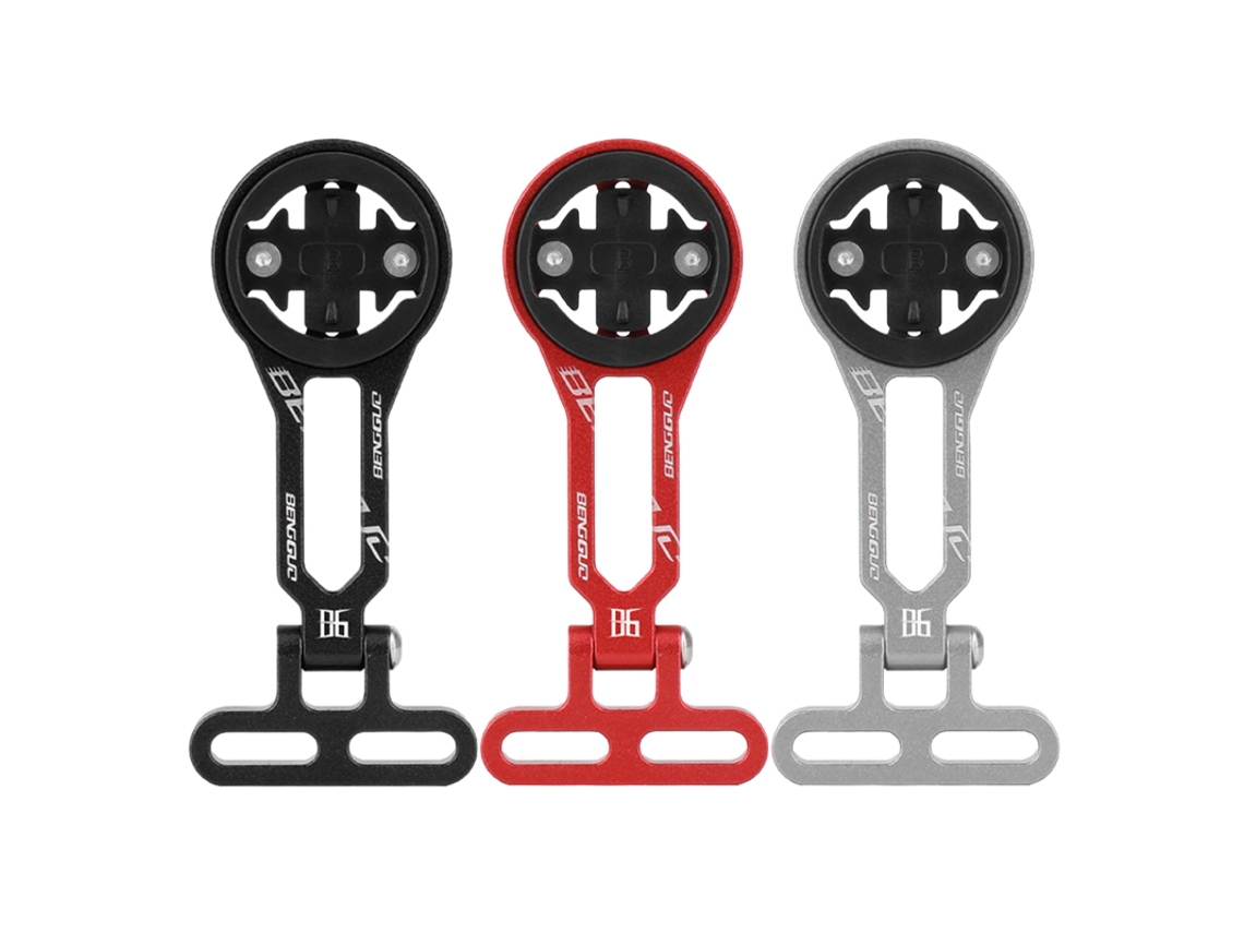 Soporte para cámara de bicicleta, soporte para manillar de bicicleta de montaña para Garmin, Bryton, Wahoo, soporte de luz gigante, vayotoy