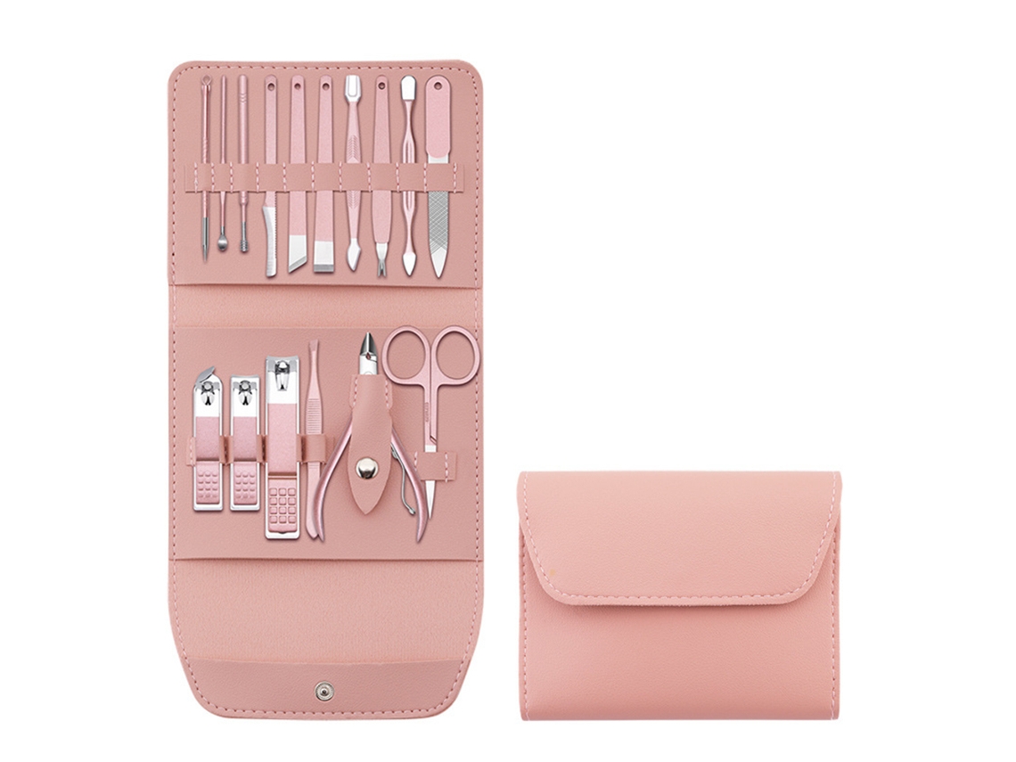 Set Portátil De Cortaúñas, Kit De Manicura Profesional Para Hombres Y Mujeres.