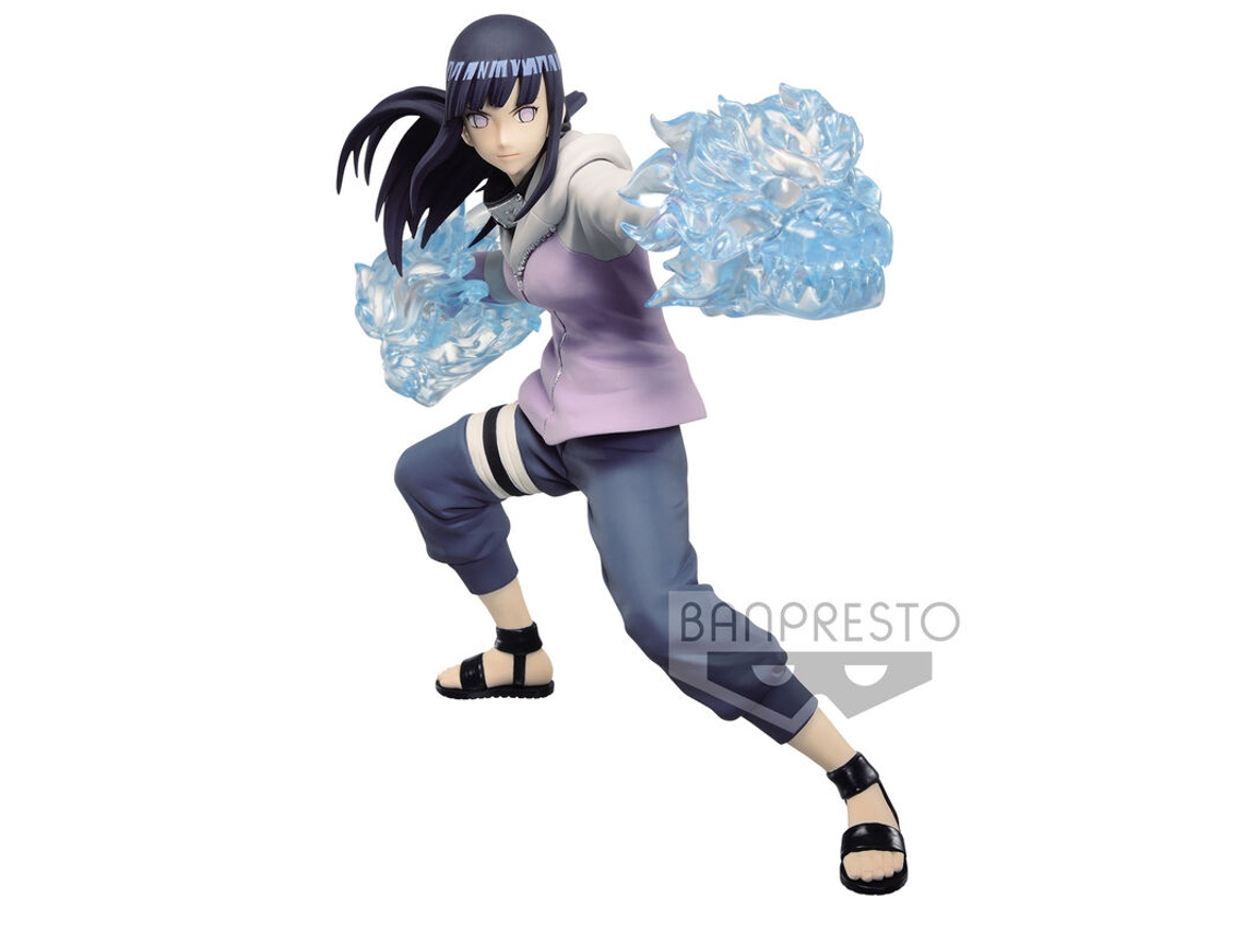 Figura Hinata Hyuga de Naruto Shippuden Vibration Stars 16cm B.active