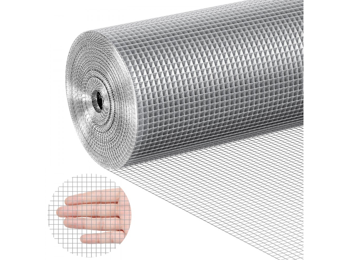 Malla metálica soldada galvanizada de 915 mm x 30 m Tekmaquinas