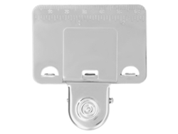 Abertura Primerox para cinta métrica compacta y portátil en acero inoxidable duradero para mediciones domésticas.