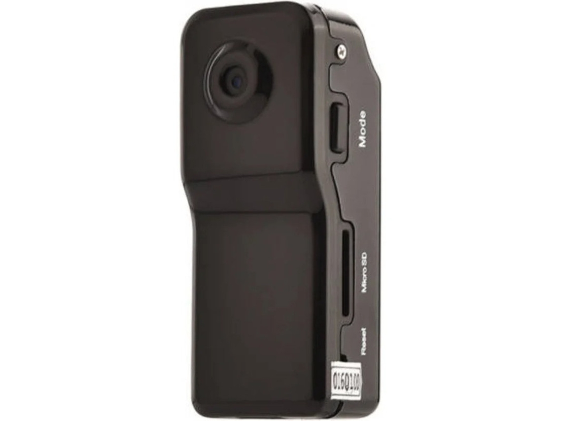 Minicámara oculta con detección de movimiento en interiores. Control remoto Bestvite (negro).