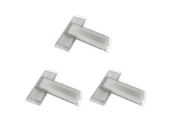 Conjunto de 3 filtros HEPA de substituição para aspirador robô Xiaomi Mi 2 Pro Mjst1s / 2 Lite Mjstl. Acessórios e peças de reposição.