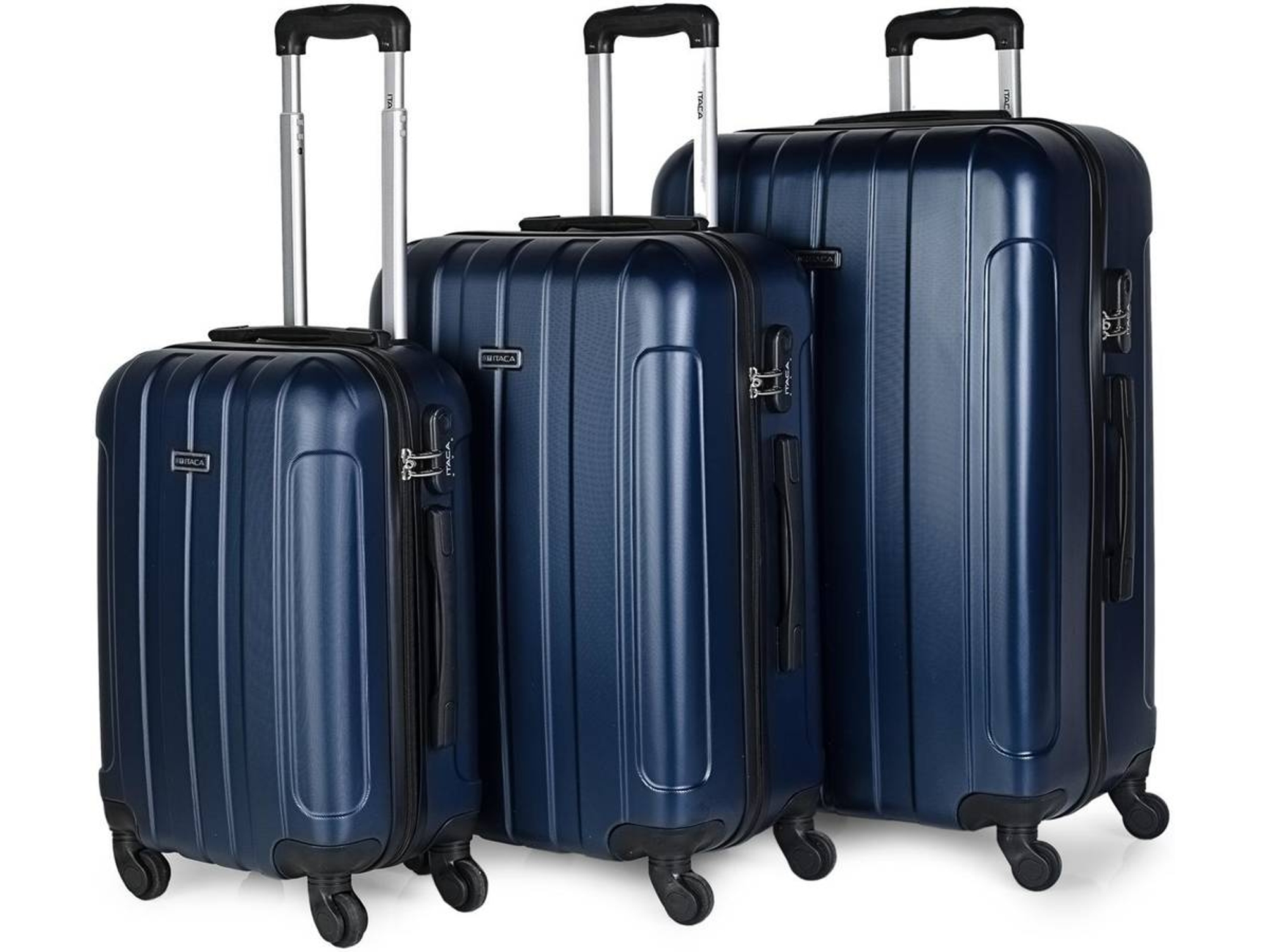 Conjunto de Maletas de Viaje ITACA Azul (55x37x20cm)