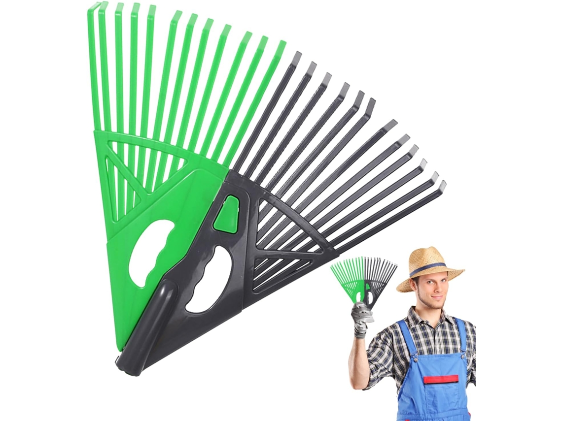Rastrillo De Jardín, Herramienta De Jardinería Ergonómica Y Portátil, Rastrillo Para Eliminar La Paja