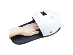 Lámpara UV para uñas, secador de uñas de 48 W para secado de esmalte en gel con 30 LED, máquina de secado rápido para uñas con patas inferiores Ly Ebike