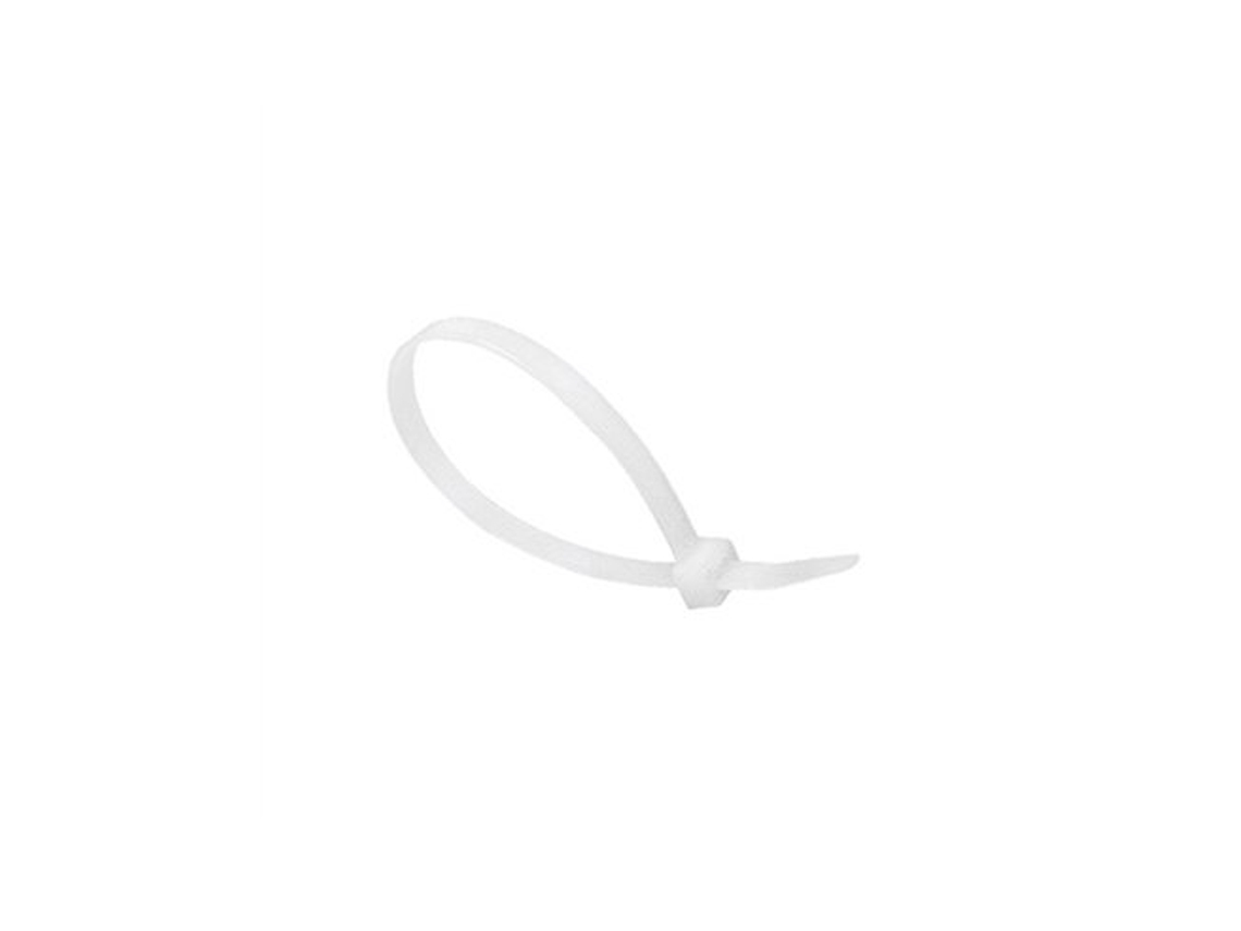 Bolsa Con 100 Abrazaderas De Nylon 4,8x120mm Índice Blanco Index