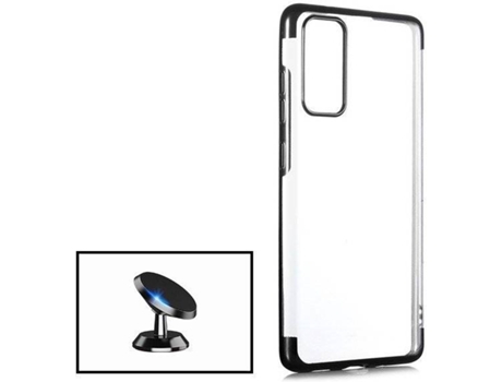 Kit Soporte y Funda Huawei P Smart 2021 PHONECARE Negro