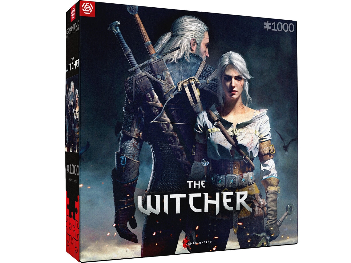 Puzzle GOOD LOOT The witcher: geralt & ciri puzzle  (Edad Mínima Recomendada: 14 años - 1000 Piezas)