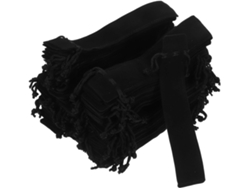 Nuobesty 100 Piezas Estuche Para Bolígrafos Y Lápices De Terciopelo Negro Con Cordón Para Niñas Y