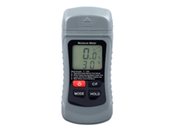 Medidor Digital De Humedad Con Pantalla Lcd Para Madera, Papel Tapiz Y Probador De Temperatura.