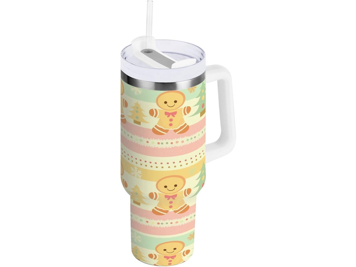 Galleta Vaso Botella Taza Acero Inoxidable - Vaso Térmico Portátil