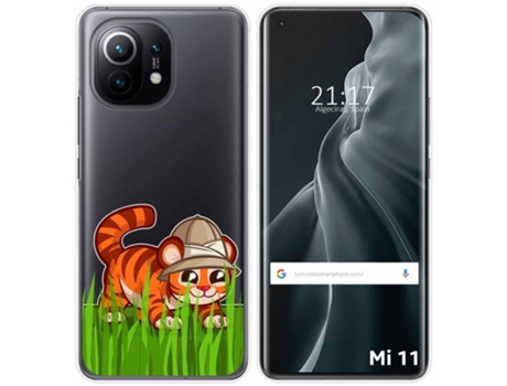 Carcasa Xiaomi Mi 11 5G TUMUNDOSMARTPHONE Dibujos Transparente Multicolor