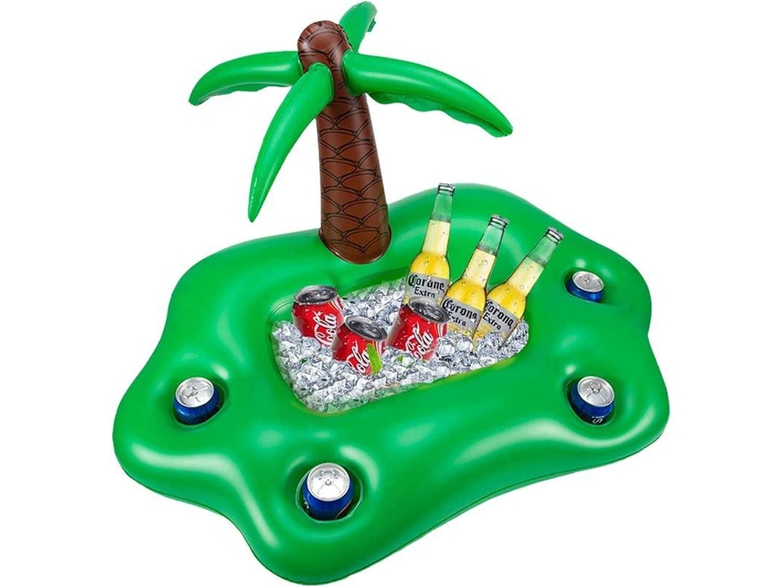 Portavasos Hinchable Para Piscina - 95 X 55 X 55 Cm - Pvc Ecológico