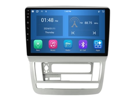 Autoradio 4GB RAM64GB ROM ROVERONE para Toyota Alphard 1 H10 2002 - 2008 CarPlay Android Coche Radio Bluetooth Navegación